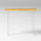Rectangle Solid Wood Bar Height Table Contemporary Acrylic Double Pedestal Bar Table Clearhalo 'Bar Furniture' 'Bar Tables' 'bar_tables' 'furn' 'furn_bar_tables' 'Furniture' 'Kitchen & Dining Furniture' 6779762