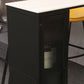 Modern Bistro Bar Table Sintered Stone Bar Table with Storage Clearhalo 'Bar Furniture' 'Bar Tables' 'bar_tables' 'furn' 'furn_bar_tables' 'Furniture' 'Kitchen & Dining Furniture' 6779875