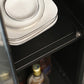 Modern Bistro Bar Table Sintered Stone Bar Table with Storage Clearhalo 'Bar Furniture' 'Bar Tables' 'bar_tables' 'furn' 'furn_bar_tables' 'Furniture' 'Kitchen & Dining Furniture' 6779877