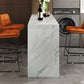 Modern Bistro Bar Table Sintered Stone Bar Table for Living Room Clearhalo 'Bar Furniture' 'Bar Tables' 'bar_tables' 'furn' 'furn_bar_tables' 'Furniture' 'Kitchen & Dining Furniture' 6779938