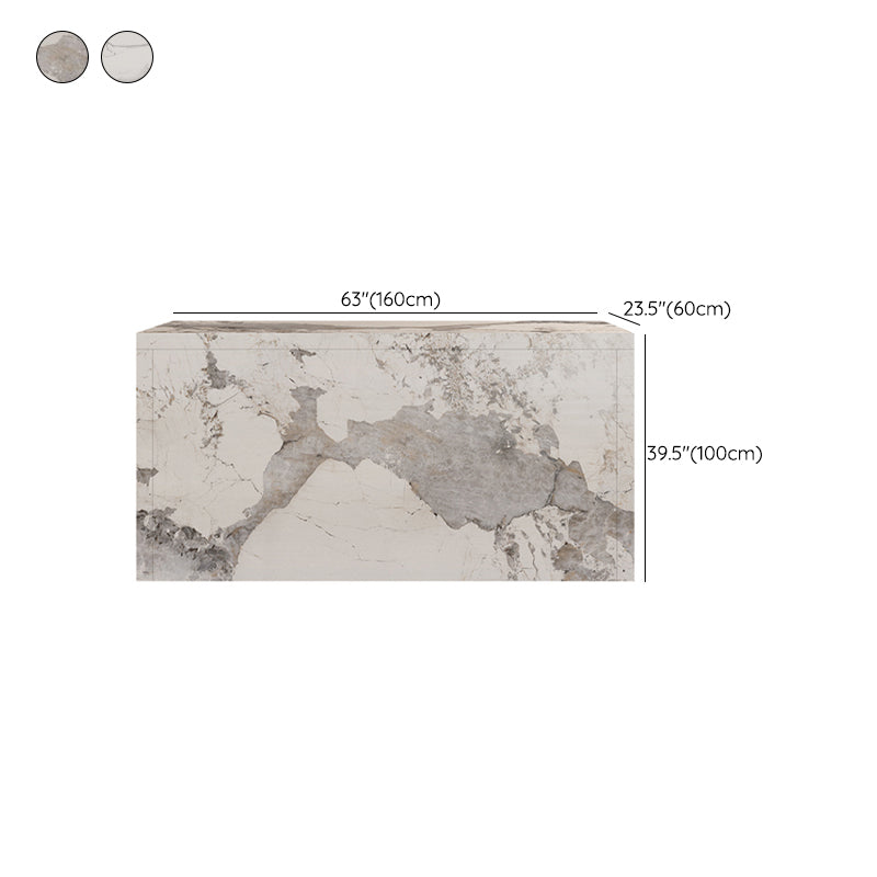 Modern Bistro Bar Table Sintered Stone Bar Table for Living Room Clearhalo 'Bar Furniture' 'Bar Tables' 'bar_tables' 'furn' 'furn_bar_tables' 'Furniture' 'Kitchen & Dining Furniture' 6779949