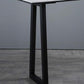 Rectangle Bar Table Sintered Stone Dining Table with Metal Base for Kitchen Clearhalo 'Bar Furniture' 'Bar Tables' 'bar_tables' 'furn' 'furn_bar_tables' 'Furniture' 'Kitchen & Dining Furniture' 6779958