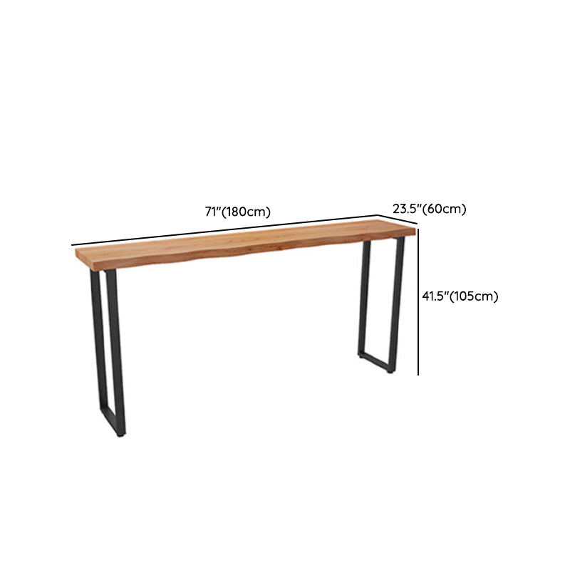 INDUSTRIAL 1/2/6 Piezas Mesa de mesa de barras Mesa de madera con taburetes altos