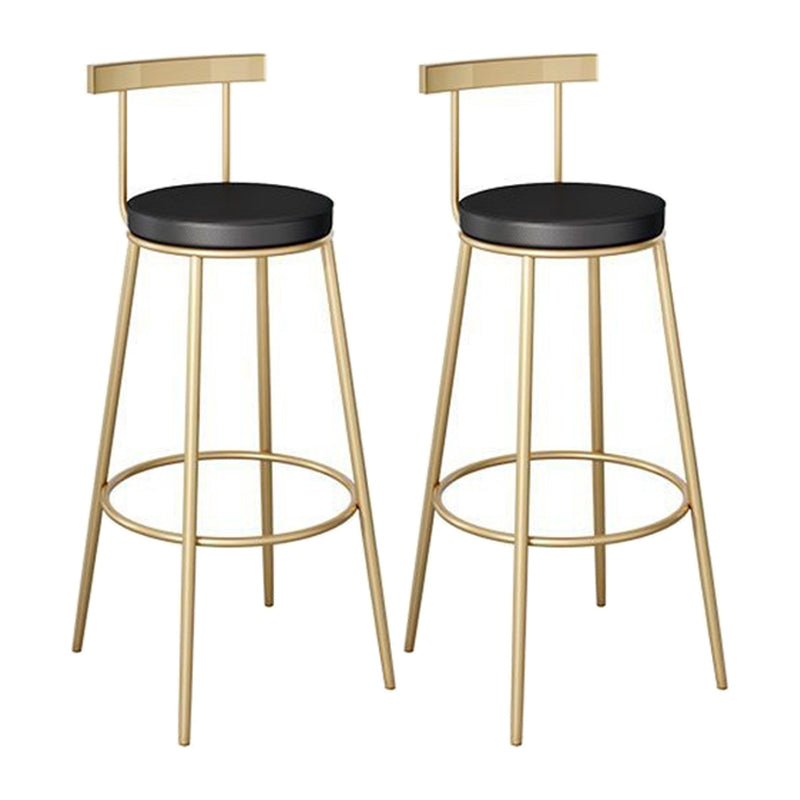 Glam Stone 1/2/3 piezas de mesa de barra de barra de barra de barra con patas de metal