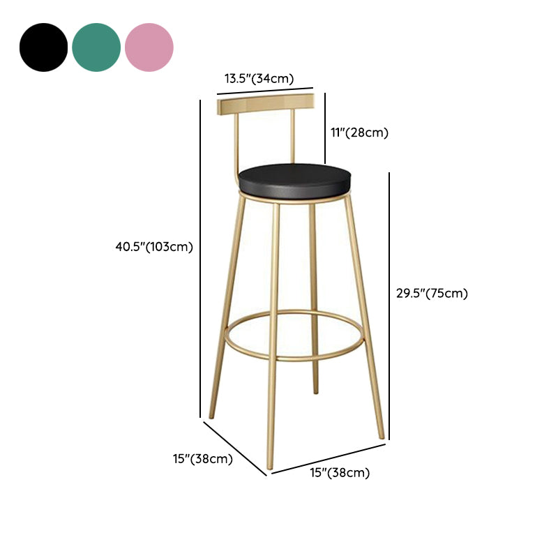 Glam Stone 1/2/3 piezas de mesa de barra de barra de barra de barra con patas de metal