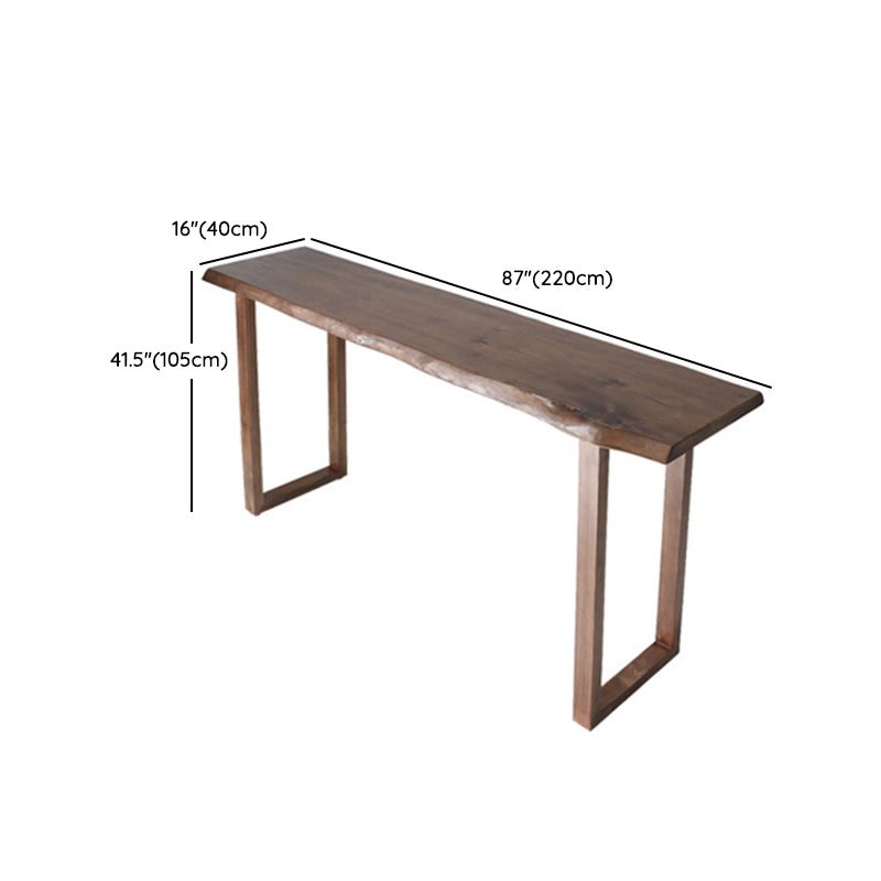 Contemporary Rectangle Pub Table Set 1/4/5 Pcs Bar Table with Wooden Stools Clearhalo 'Bar Furniture' 'furn' 'furn_home_bar_bar_sets' 'Furniture' 'Home Bars & Bar Sets' 'home_bar_bar_sets' 'Kitchen & Dining Furniture' 6780228