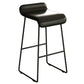 Metal and Stone Pub Set 1/2/3 Pcs Modern Indoor Bar Table with Upholstered Stools Clearhalo 'Bar Furniture' 'furn' 'furn_home_bar_bar_sets' 'Furniture' 'Home Bars & Bar Sets' 'home_bar_bar_sets' 'Kitchen & Dining Furniture' 6780341