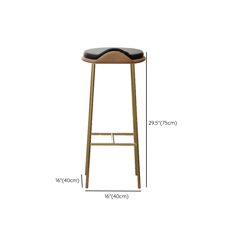 Contemporary Pub Table Set 1/2/3 Pcs Metal Frame Bar Table and Stools Clearhalo 'Bar Furniture' 'furn' 'furn_home_bar_bar_sets' 'Furniture' 'Home Bars & Bar Sets' 'home_bar_bar_sets' 'Kitchen & Dining Furniture' 6780390