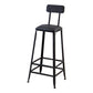 1/5 Pieces Wood Top Bar Table Set Modern Rectangle Pub Table Set