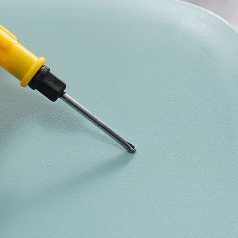 Silla de plástico sin brazo silla de comedor abierta para uso doméstico