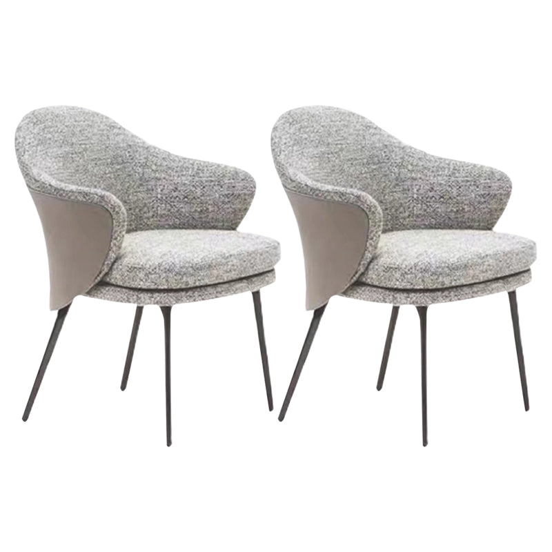 Silla tapizada para comedor silla de comedor de cuero falso