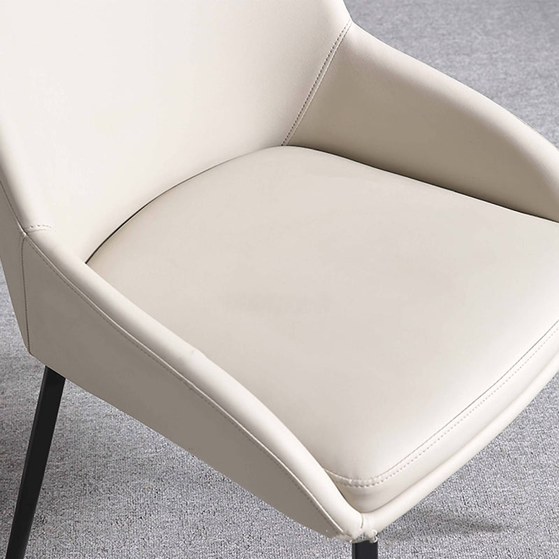 Sedia imbottita sala da pranzo casa finta sedia a braccio parsons