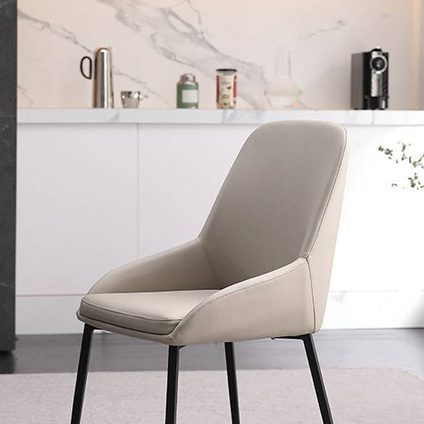 Sedia imbottita sala da pranzo casa finta sedia a braccio parsons