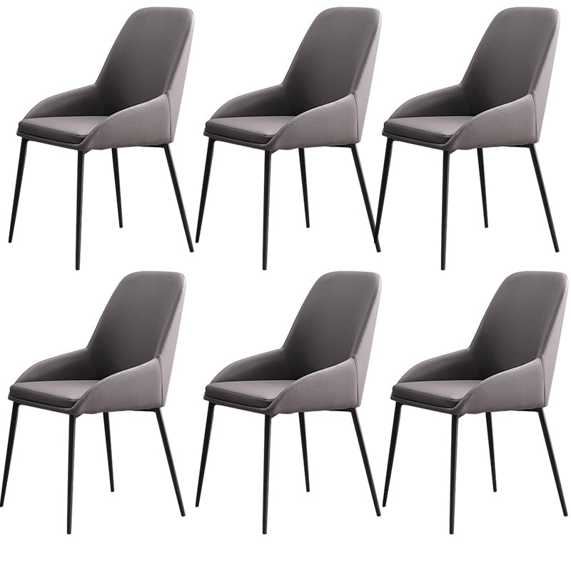 Sedia imbottita sala da pranzo casa finta sedia a braccio parsons