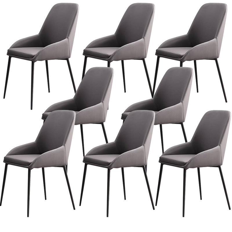 Sedia imbottita sala da pranzo casa finta sedia a braccio parsons