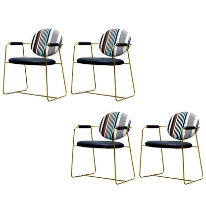 Sala da pranzo casa sedia glam king giuis back braccio da pranzo