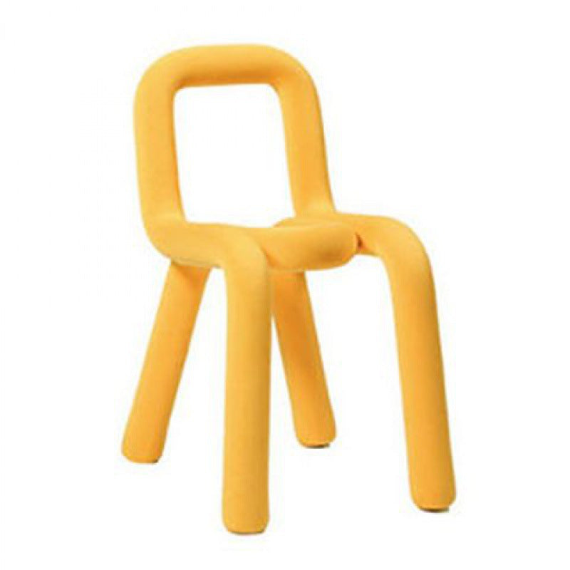 Designer stijl armloze stoel open terug naar huis eetstoel stoel