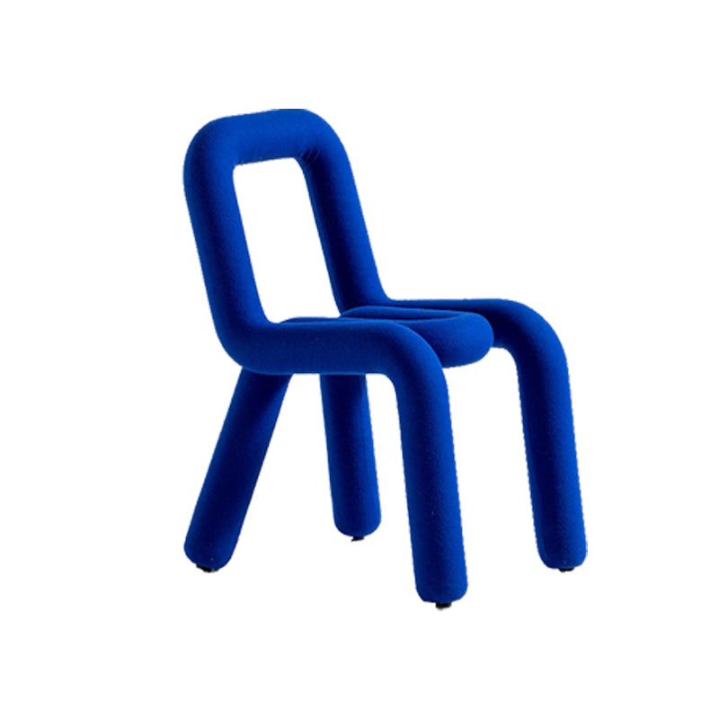 Designer stijl armloze stoel open terug naar huis eetstoel stoel