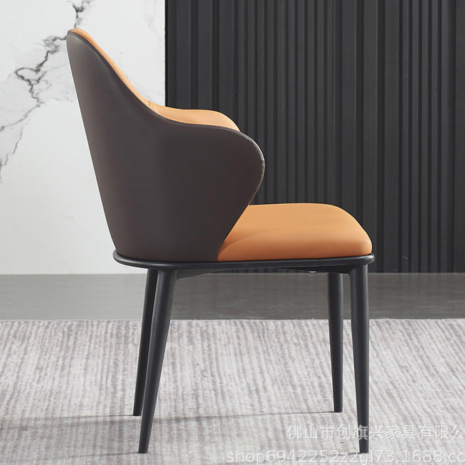 Sedia imbottita sala da pranzo casa finta sedia