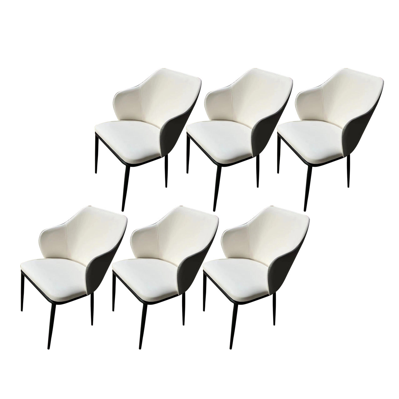 Sedia imbottita sala da pranzo casa finta sedia