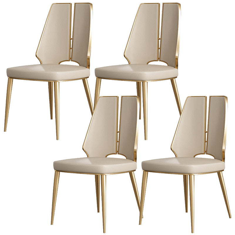 Sedia imbottita sala da pranzo casa finta sedia da pranzo in pelle finta