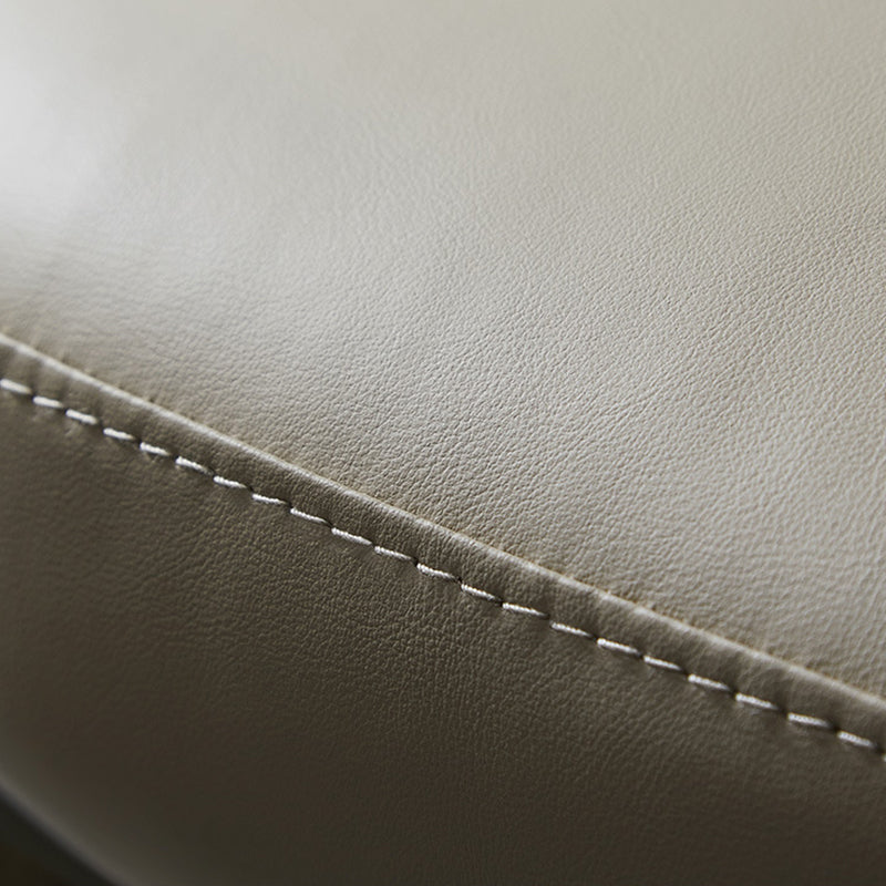 Sedia imbottita sala da pranzo casa finta sedia da pranzo in pelle finta