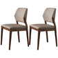 Silla de cocina de comedor sillón de comedor contemporáneo de madera maciza