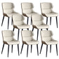 Home Upholstered Chair Dining Room Faux Leather Parsons Dining Chair White 8 Piece Set Clearhalo 'Dining Chairs' 'Dining Tables & Seating' 'dining_chair' 'furn' 'furn_dining_chair' 'Furniture' 'Kitchen & Dining Furniture' 6781007