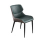 Home Upholstered Chair Dining Room Faux Leather Parsons Dining Chair Green 1 Piece Clearhalo 'Dining Chairs' 'Dining Tables & Seating' 'dining_chair' 'furn' 'furn_dining_chair' 'Furniture' 'Kitchen & Dining Furniture' 6781018