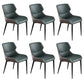 Home Upholstered Chair Dining Room Faux Leather Parsons Dining Chair Green 6 Piece Set Clearhalo 'Dining Chairs' 'Dining Tables & Seating' 'dining_chair' 'furn' 'furn_dining_chair' 'Furniture' 'Kitchen & Dining Furniture' 6781021