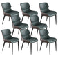 Home Upholstered Chair Dining Room Faux Leather Parsons Dining Chair Green 8 Piece Set Clearhalo 'Dining Chairs' 'Dining Tables & Seating' 'dining_chair' 'furn' 'furn_dining_chair' 'Furniture' 'Kitchen & Dining Furniture' 6781022