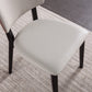 Dining Room Upholstered Chair Industrial Home Faux Leather Dining Chair