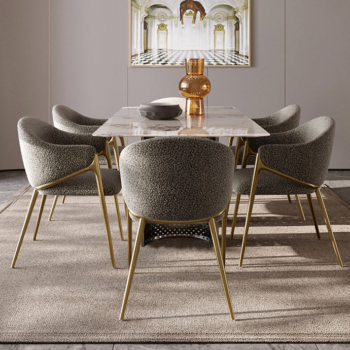 Sedia da pranzo imbottita casa parsons sedie da pranzo