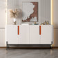 Stone Credenza Buffet de comedor de estilo contemporáneo con gabinetes