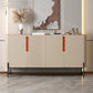 Stone Credenza Buffet de comedor de estilo contemporáneo con gabinetes