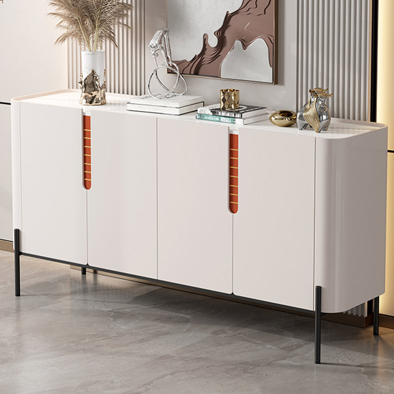 Stone Credenza Buffet de comedor de estilo contemporáneo con gabinetes