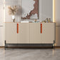 Stone Credenza Buffet de comedor de estilo contemporáneo con gabinetes