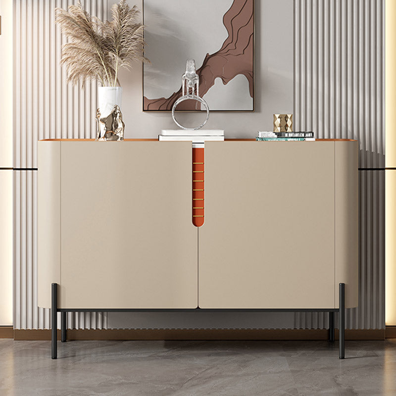 Stone Credenza Buffet de comedor de estilo contemporáneo con gabinetes