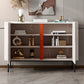 Stone Credenza Buffet de comedor de estilo contemporáneo con gabinetes