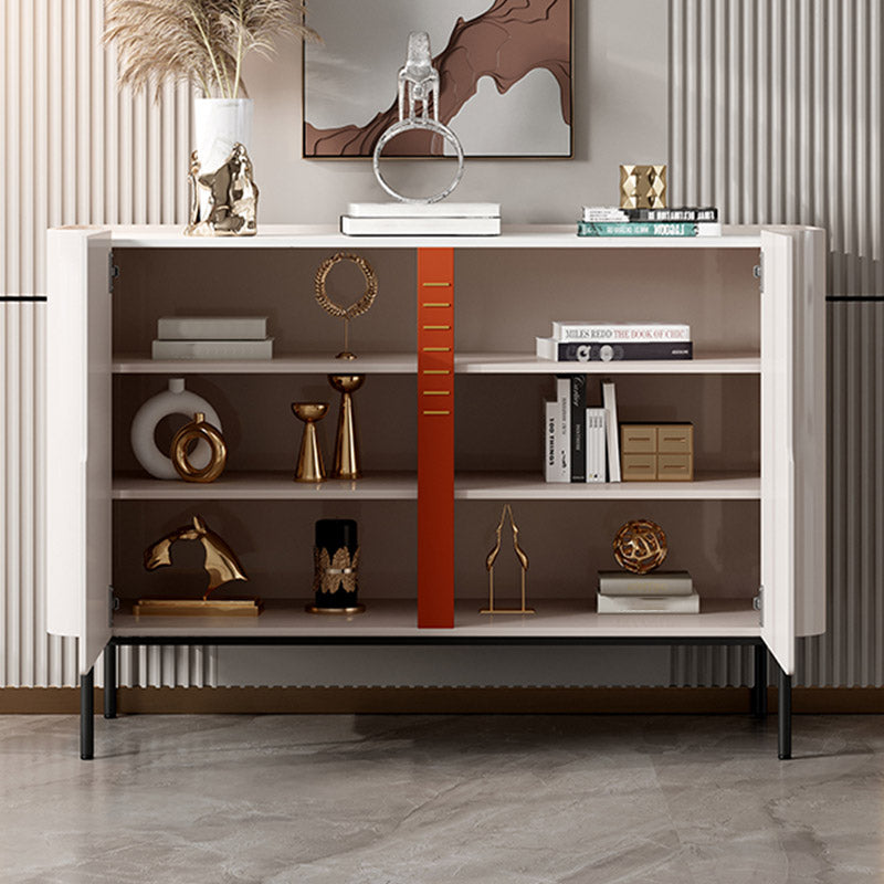 Stone Credenza Buffet de comedor de estilo contemporáneo con gabinetes