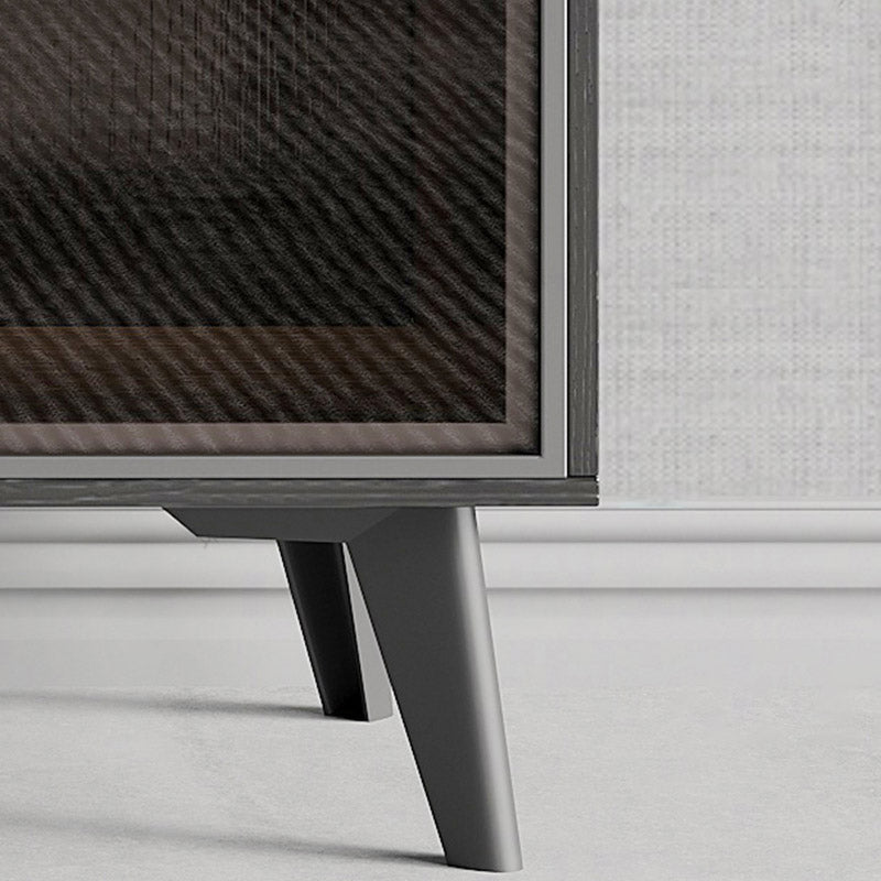 Stone Credenza Contemporary Style Dining Buffet with Cabinets and Drawers Clearhalo 'buffet_sideboard' 'Buffets & Sideboards' 'furn' 'furn_buffet_sideboard' 'Furniture' 'Kitchen & Dining Furniture' 6781435