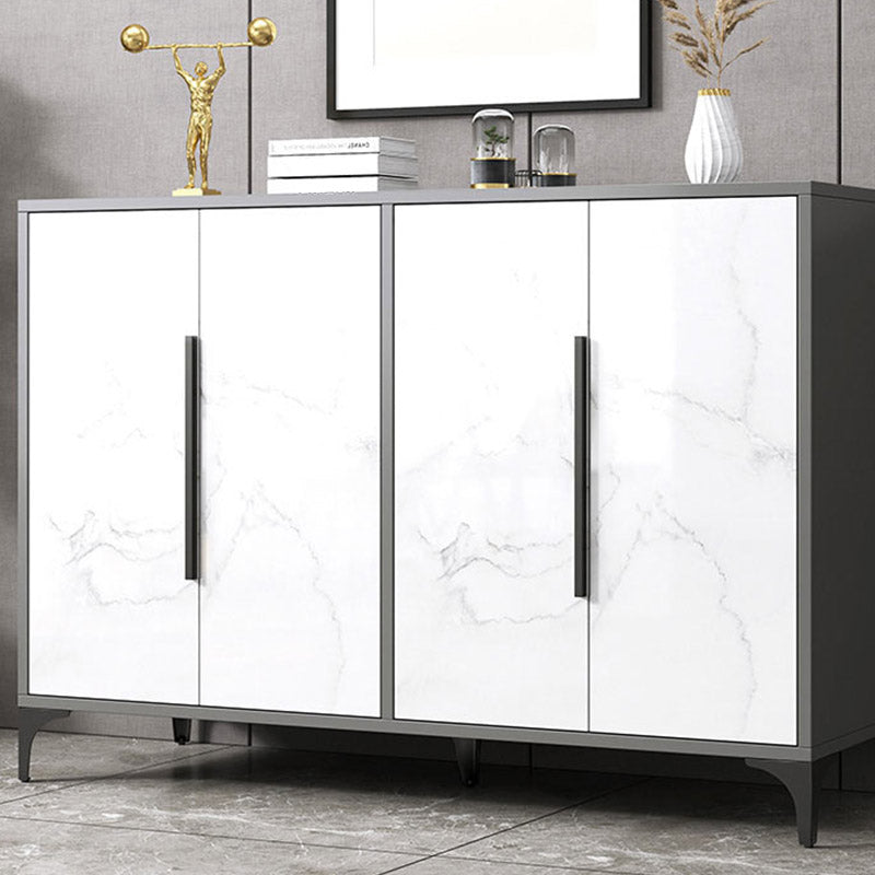 Tavolo da buffet in legno bacheca in stile moderno con cassetti e armadi