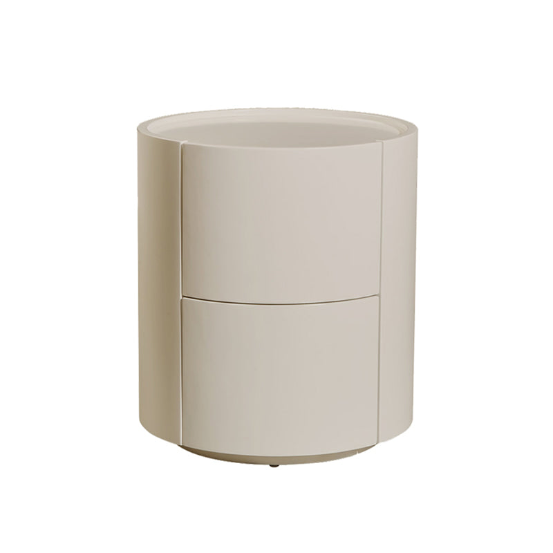 Drawer Storage Accent Table Nightstand Antique Finish Bed Nightstand Cream White 1 Piece Clearhalo 'Bedroom Furniture' 'furn' 'furn_night_stand' 'Furniture' 'night_stand' 'Nightstands' 6781548