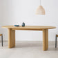 MODERNA DESK OFFAD OVAL OVAL MODERNA STRASSIONE con 2 gambe per la casa