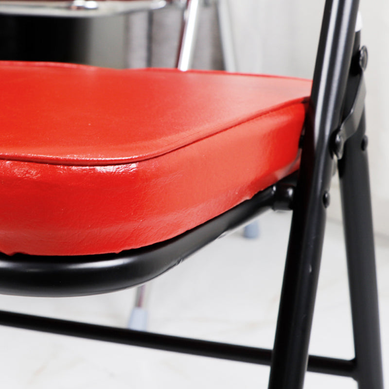 Contemporary Ergonomic Conference Chair Leather Office Chair without Arm Clearhalo 'furn' 'furn_office_chair' 'Furniture' 'Office Chairs' 'Office Furniture' 'office_chair' 6781833