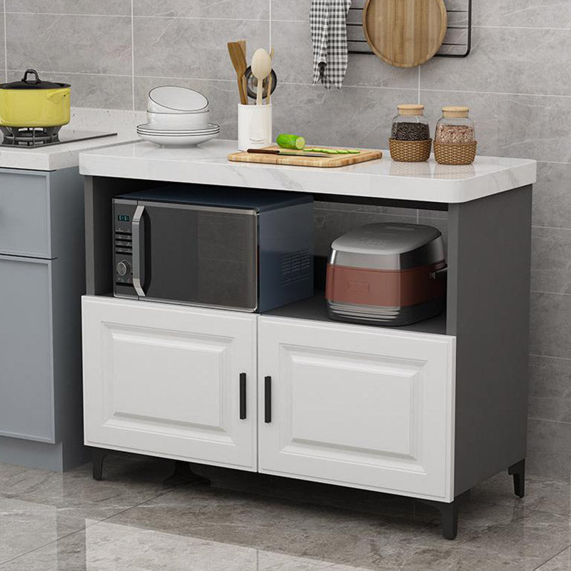 Sala da pranzo isola da cucina tavolo in marmo stazionario isola