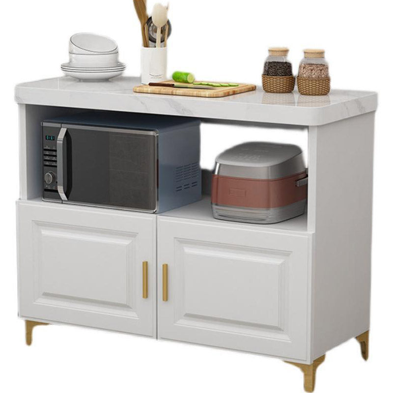 Sala da pranzo isola da cucina tavolo in marmo stazionario isola