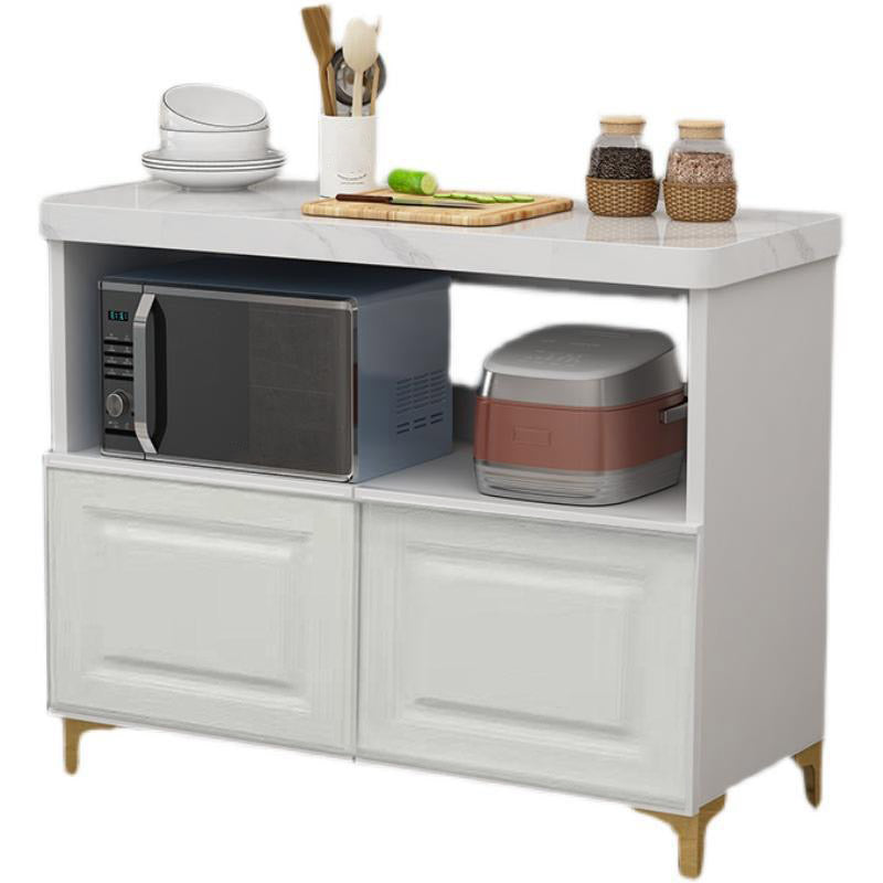 Sala da pranzo isola da cucina tavolo in marmo stazionario isola