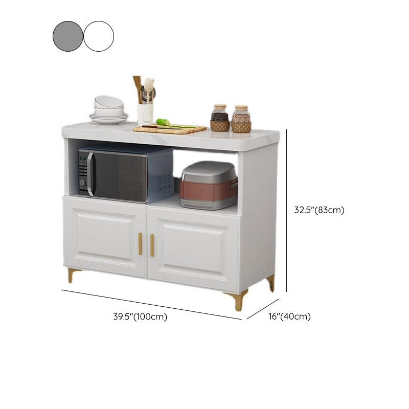 Sala da pranzo isola da cucina tavolo in marmo stazionario isola