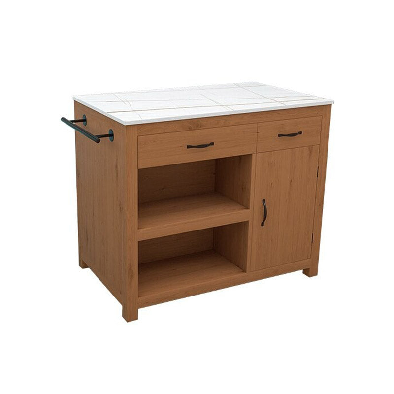 Table de préparation de table de table de cuisine moderne avec tiroir